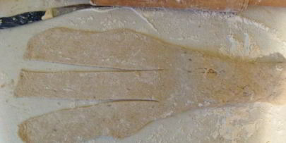 хлеб деревенский с тмином