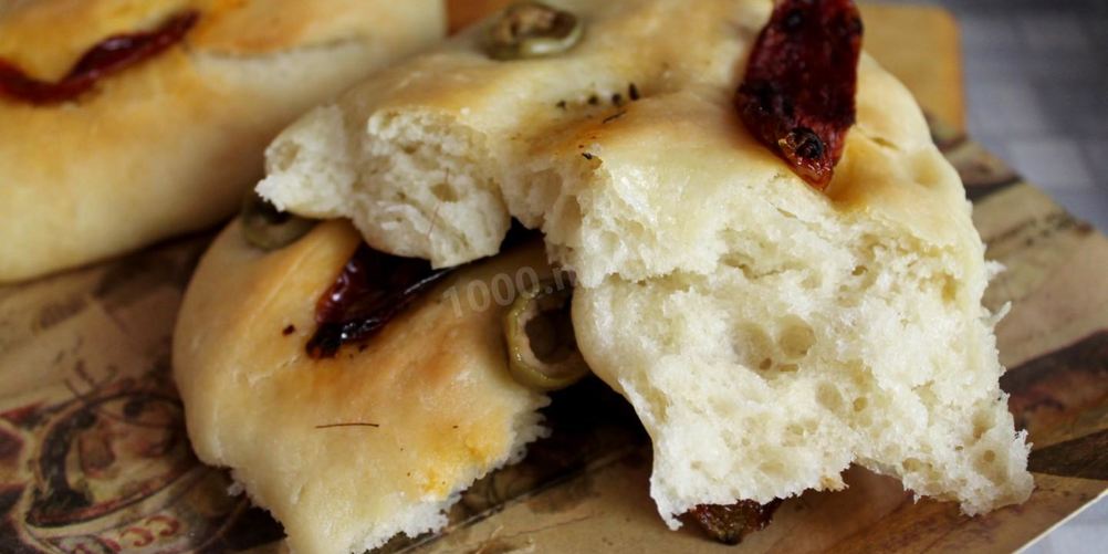 Рецепт хлеб фокачча