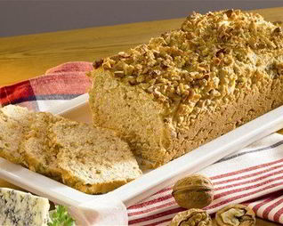 Хлеб из феты с грецкими орехами