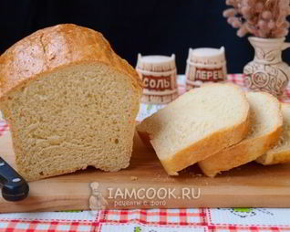 Хлеб на кефире на дрожжах