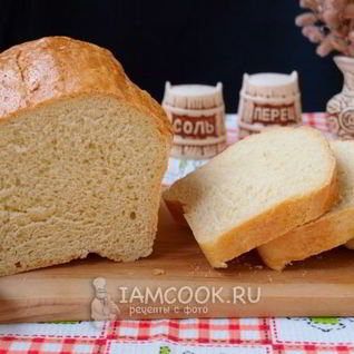 Хлеб на кефире на дрожжах