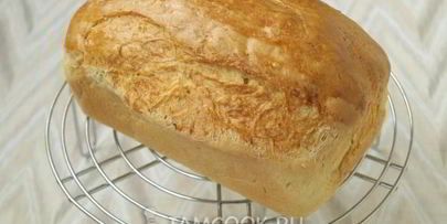 хлеб на кефире на дрожжах