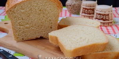 хлеб на кефире на дрожжах