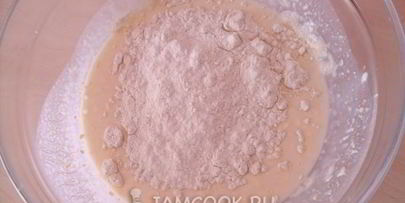 хлеб на кефире с горчицей и майонезом