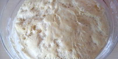 хлеб на кефире с горчицей и майонезом
