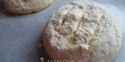 хлеб на кефире с горчицей и майонезом