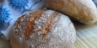 хлеб на кефире с горчицей и майонезом