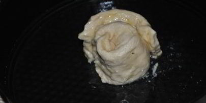 хлеб роза с сыром и укропом