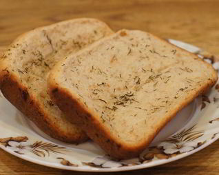 Хлеб с чесноком