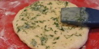 хлеб с чесноком