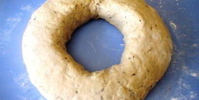 хлеб с луком