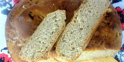 хлеб с луком