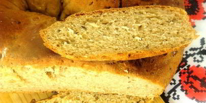 хлеб с луком