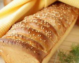 Хлеб с сыром и укропом