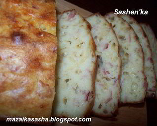 Хлеб с сыром и ветчиной