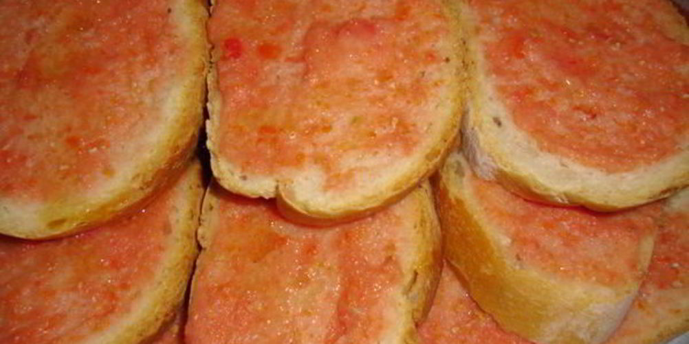 Рецепт хлеб с томатом по-испански