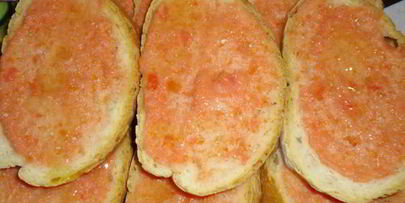 хлеб с томатом по-испански