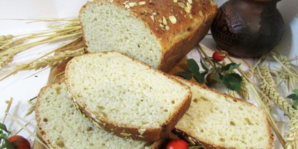 Рецепт хлеб с творогом и овсяными хлопьями