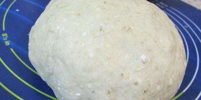 хлеб с творогом и овсяными хлопьями