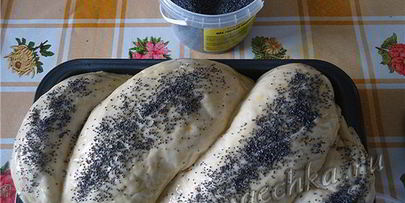 хлеб сдобный с маком