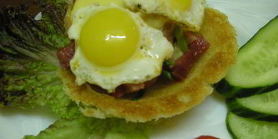 хлебные корзиночки к завтраку