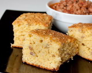 Кукурузный хлеб с семечками