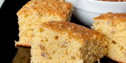 кукурузный хлеб с семечками