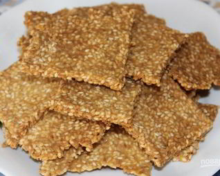 Кукурузные хлебцы с семечками