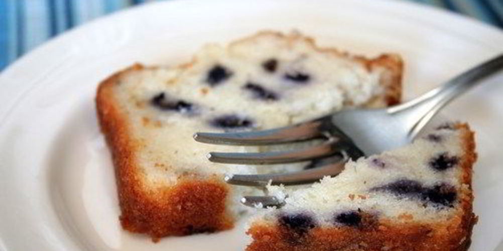 Рецепт лимонный хлеб с черникой