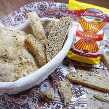 Рецепт Манный хлеб с семенами подсолнечника