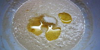 манный хлеб с семенами подсолнечника