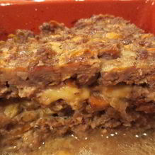 Рецепт Мясной хлеб с грибами