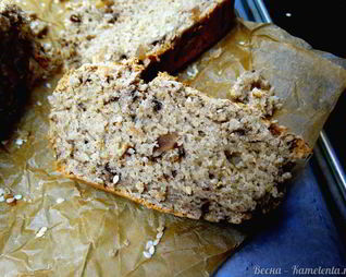 Овсяный хлеб с грецким орехом