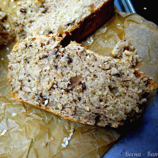 Овсяный хлеб с грецким орехом