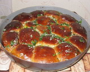 Пампушки чесночные к борщу