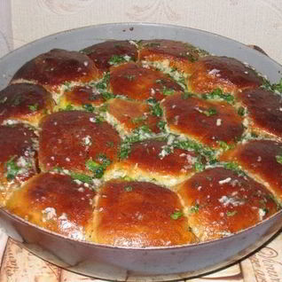 Пампушки чесночные к борщу