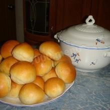 Рецепт Пампушки к красному борщу на молоке