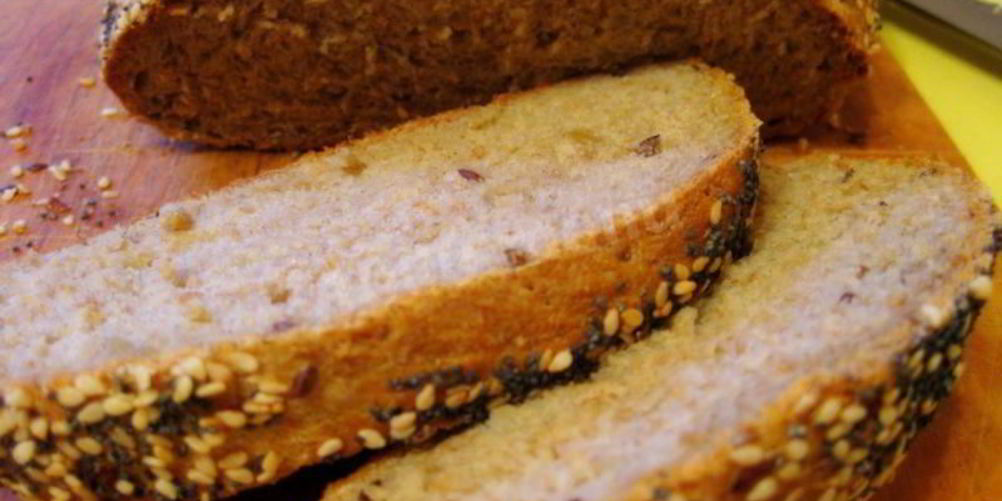 Рецепт полезного хлеба иза мук грубого помолы в духовке