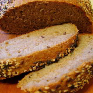 Полезный хлеб из муки грубого помола в духовке