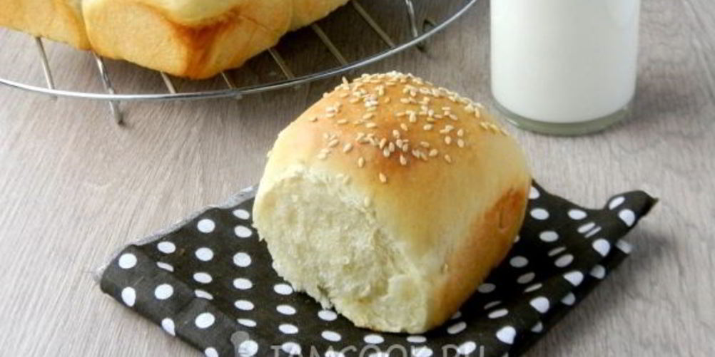 Рецепт порционный хлеб на сливках