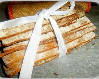 Постные ржаные хлебцы с тмином