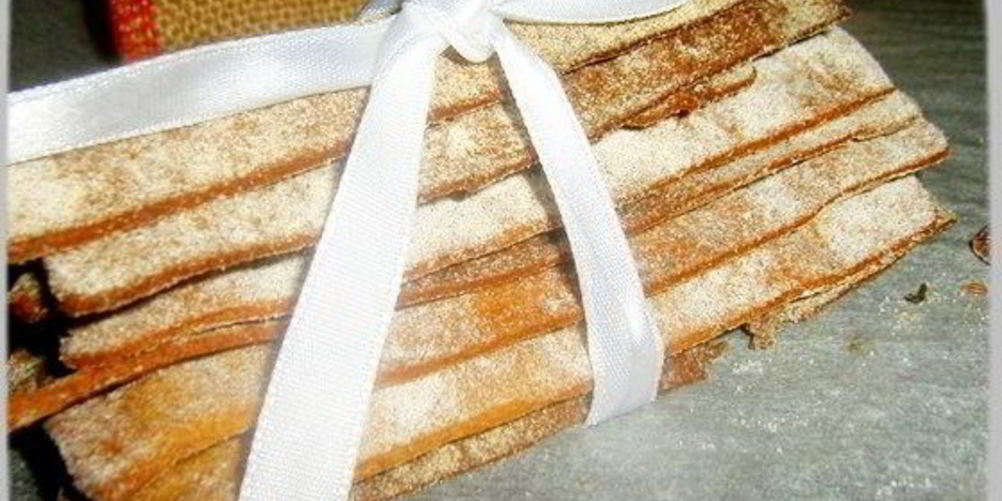 Рецепт постные ржаные хлебцы с тмином