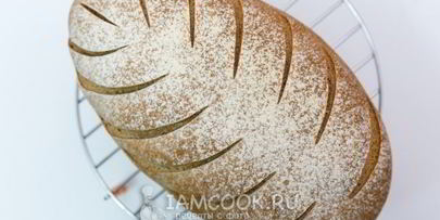 пшенично-ржаной хлеб на солоде