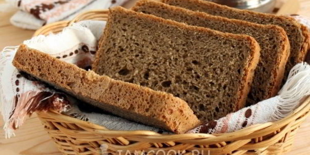 Рецепт пшенично-ржаной хлеб с кофе
