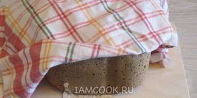 пшенично-ржаной хлеб с кофе