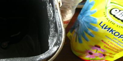 пшенично-ржаной хлеб с цикорием и розмарином