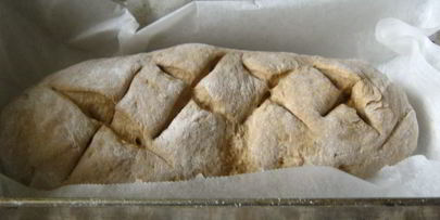 пшенично-ржаной хлеб с цикорием и розмарином