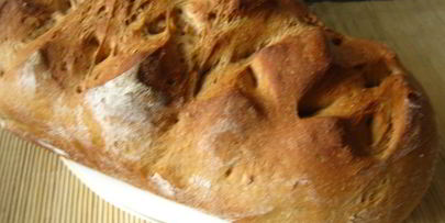 пшенично-ржаной хлеб с цикорием и розмарином