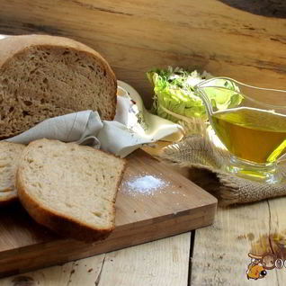 Пшенично-ржаной заварной хлеб