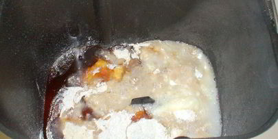 пшенично-ржаной заварной хлеб